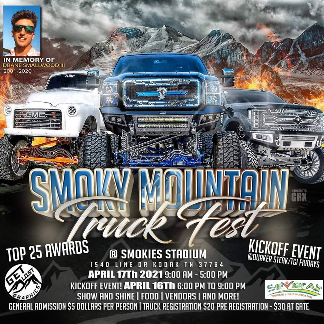 Smoky Mountain Truck Fest 2021 Truck Show & Cruise Diesel Events