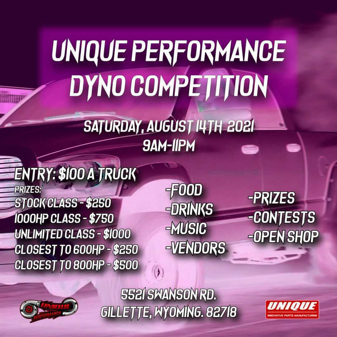 Unique Performance Dyno Competition